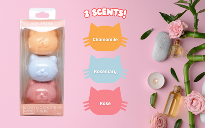 NekoMote Bath Ball Gift Set